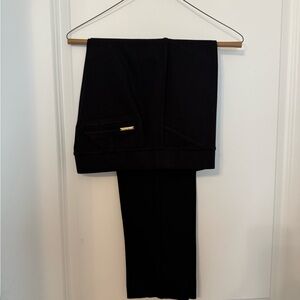 Black Designer Stretch Pants
